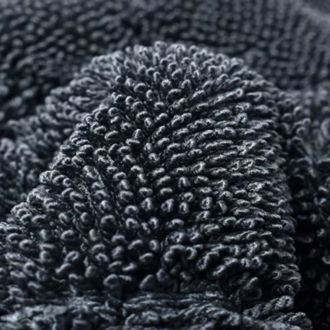 BlackDry™ | PACK X3 Microfibras Ultra absorbentes Premium 1400 GSM 40x40 cm Twisted Loop